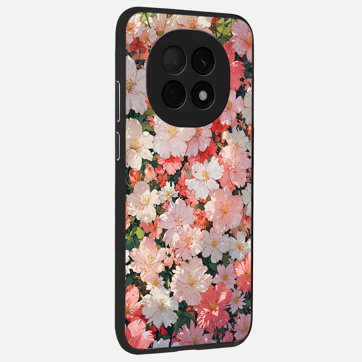  Blush Bloom Field back cover For Oppo F29 Pro 5G slim fit glass case with vibrant aesthetic design
