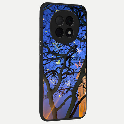  Butterfly Night Magic back cover For Oppo F29 Pro 5G slim fit glass case with vibrant aesthetic design