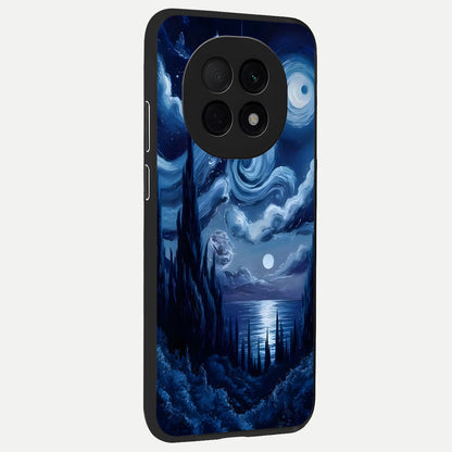  Celestial Dream Van Gogh back cover For Oppo F29 Pro 5G slim fit glass case with vibrant aesthetic design