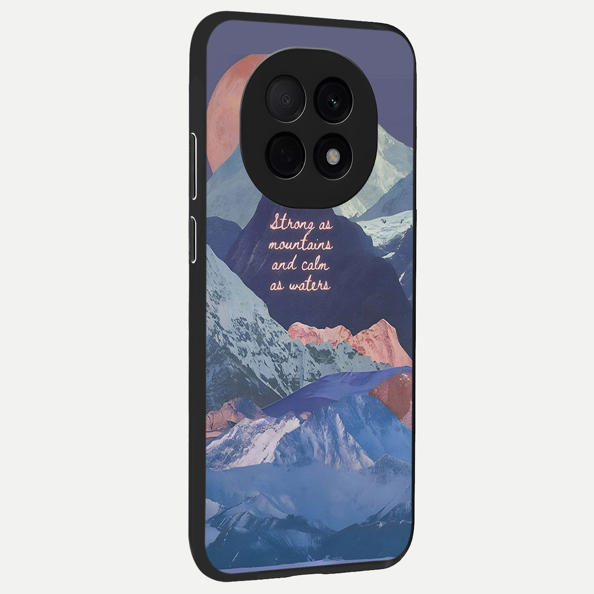  Celestial Mountain Calm back cover For Oppo F29 Pro 5G slim fit glass case with vibrant aesthetic design
