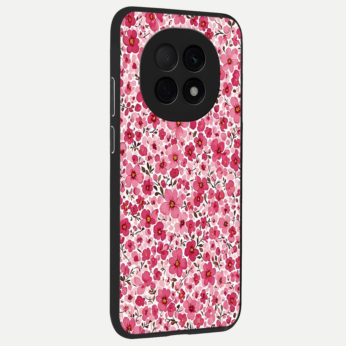  Cherry Blossom Charm back cover For Oppo F29 Pro 5G slim fit glass case with vibrant aesthetic design