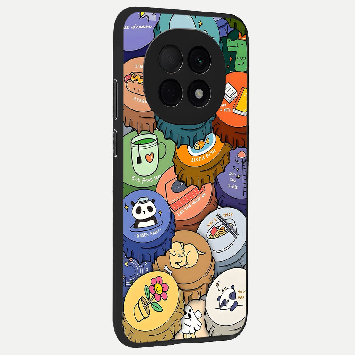  Coins Patterns back cover For Oppo F29 Pro 5G slim fit glass case with vibrant aesthetic design
