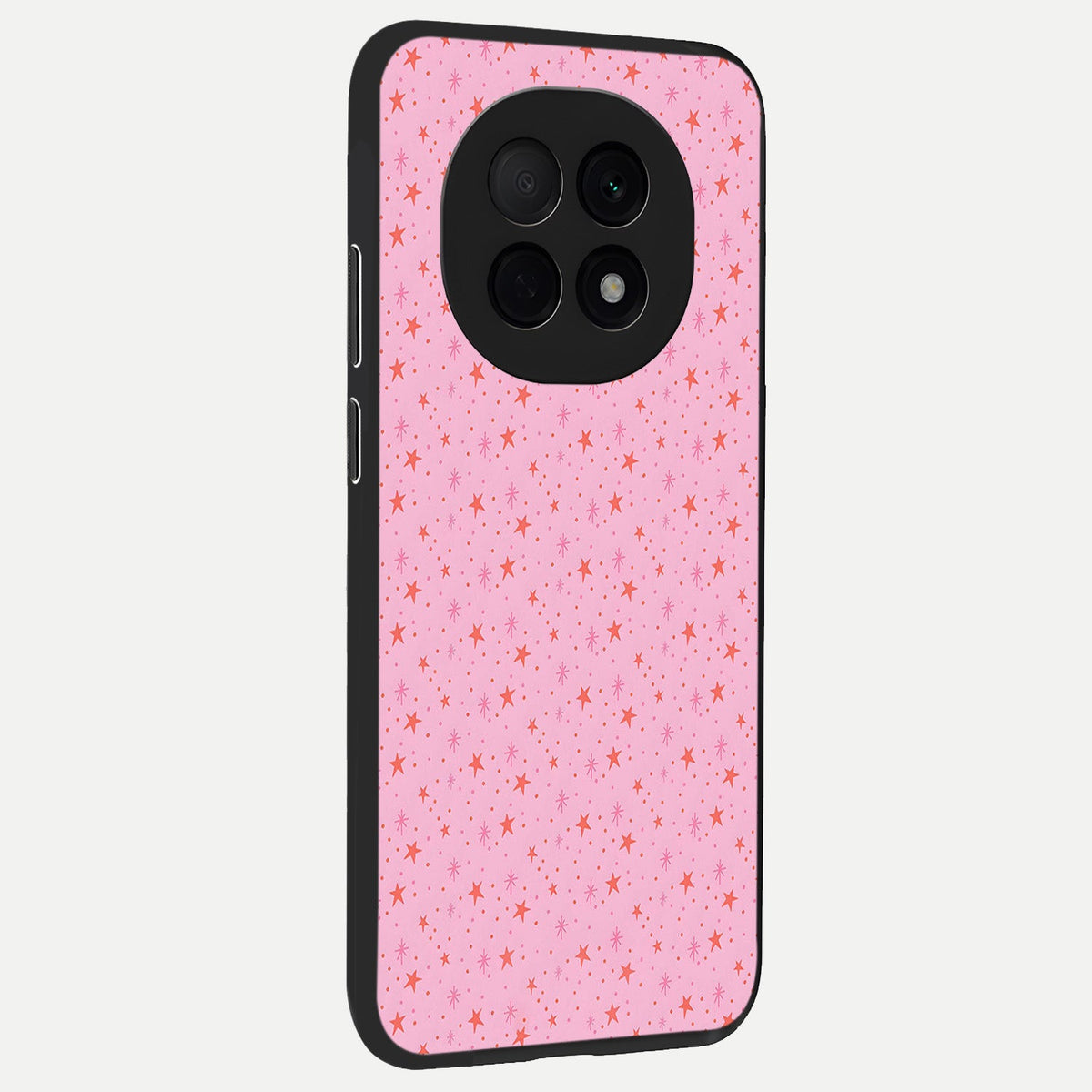  Cosmic Pink Sparkle back cover For Oppo F29 Pro 5G slim fit glass case with vibrant aesthetic design
