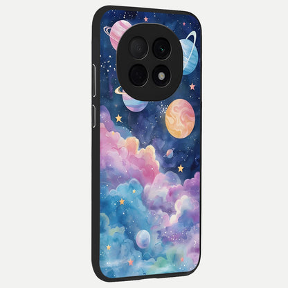  Cosmic Planet Dreams back cover For Oppo F29 Pro 5G slim fit glass case with vibrant aesthetic design