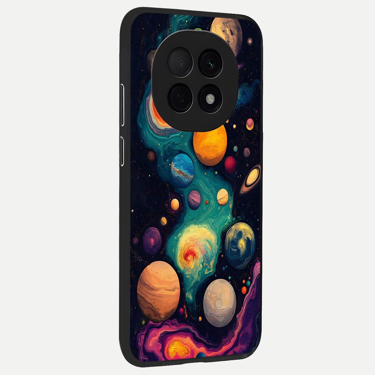  Cosmic Planet Journey back cover For Oppo F29 Pro 5G slim fit glass case with vibrant aesthetic design