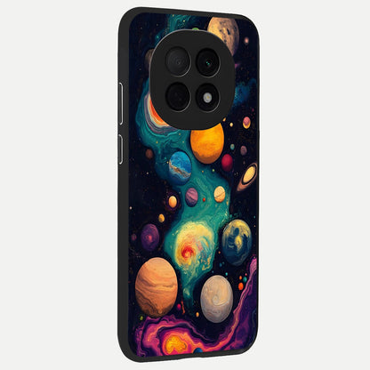  Cosmic Planet Journey back cover For Oppo F29 Pro 5G slim fit glass case with vibrant aesthetic design
