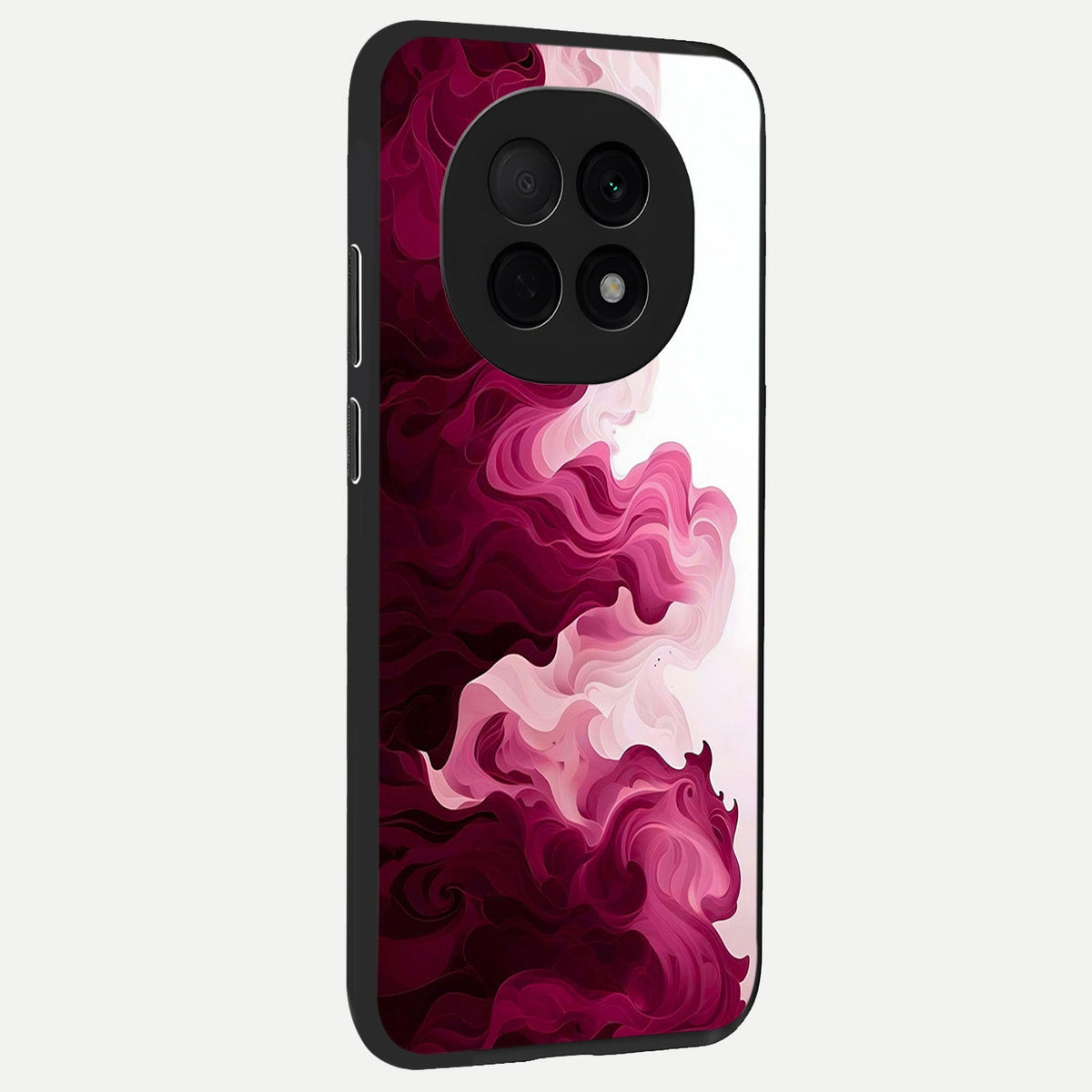  Crimson Wave Flow back cover For Oppo F29 Pro 5G slim fit glass case with vibrant aesthetic design