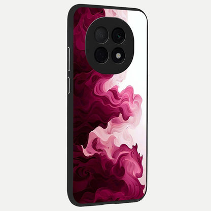  Crimson Wave Flow back cover For Oppo F29 Pro 5G slim fit glass case with vibrant aesthetic design
