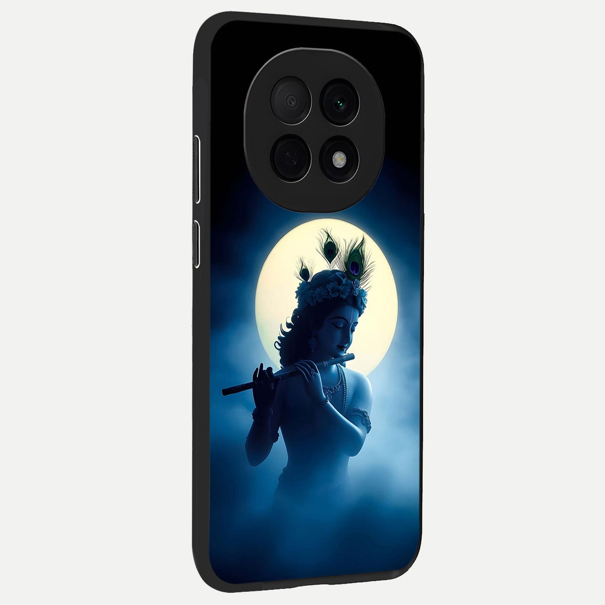  Divine Moon Flute back cover For Oppo F29 Pro 5G slim fit glass case with vibrant aesthetic design