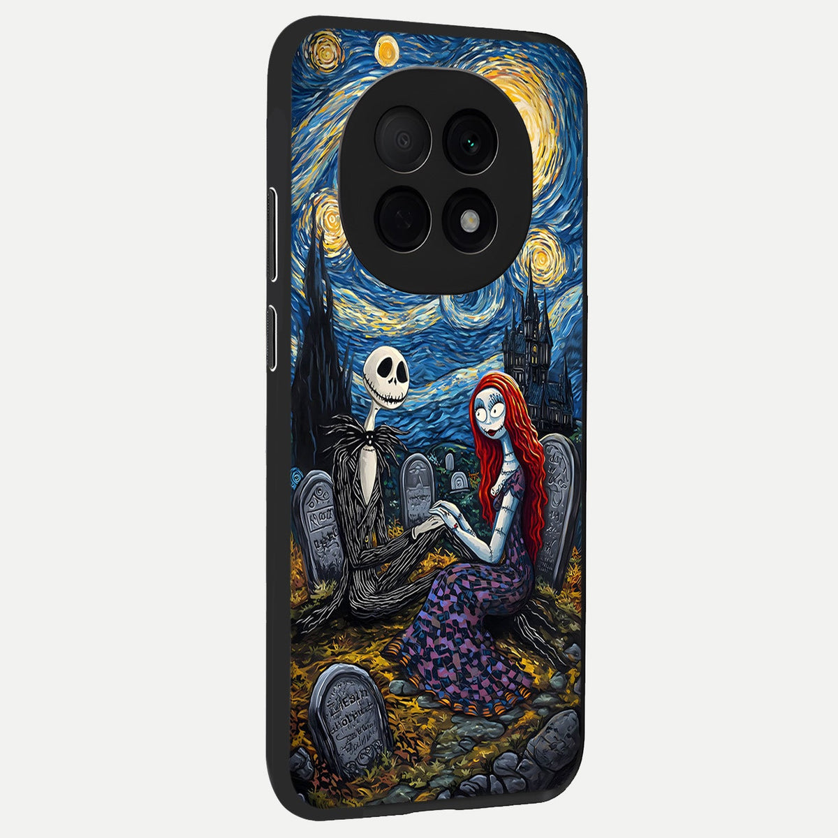  Eternal Night Love back cover For Oppo F29 Pro 5G slim fit glass case with vibrant aesthetic design