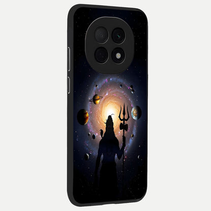  Galactic Shiva Vision back cover For Oppo F29 Pro 5G slim fit glass case with vibrant aesthetic design