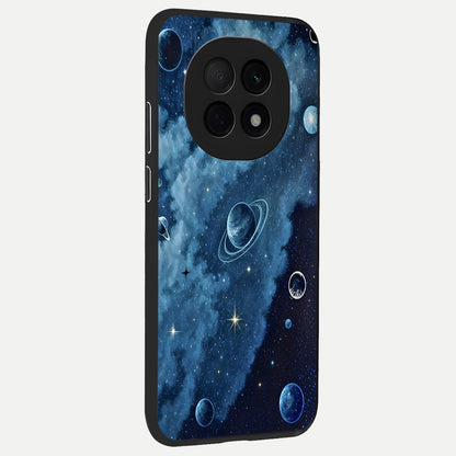  Galaxy Dream Space back cover For Oppo F29 Pro 5G slim fit glass case with vibrant aesthetic design