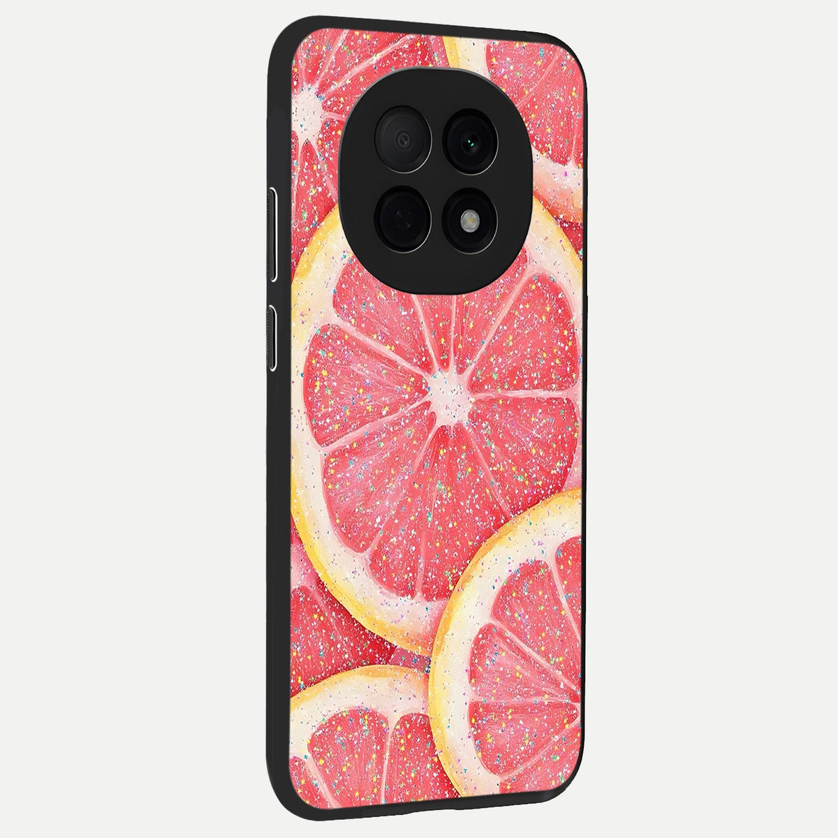  Glitter Grapefruit back cover For Oppo F29 Pro 5G slim fit glass case with vibrant aesthetic design