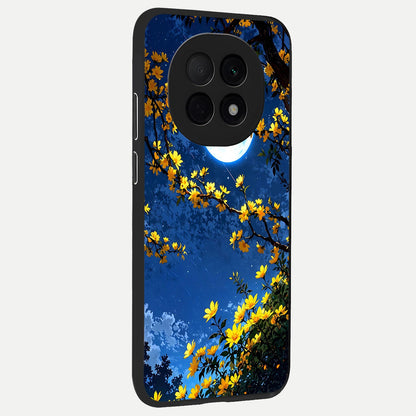  Golden Night Glow back cover For Oppo F29 Pro 5G slim fit glass case with vibrant aesthetic design