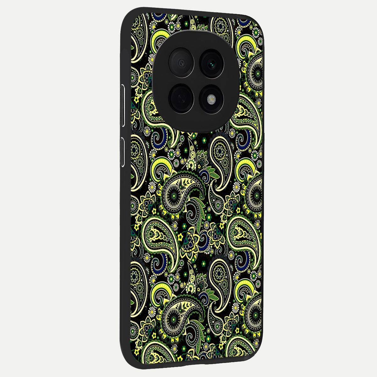  Green Lemon back cover For Oppo F29 Pro 5G slim fit glass case with vibrant aesthetic design