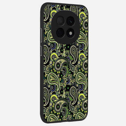  Green Lemon back cover For Oppo F29 Pro 5G slim fit glass case with vibrant aesthetic design