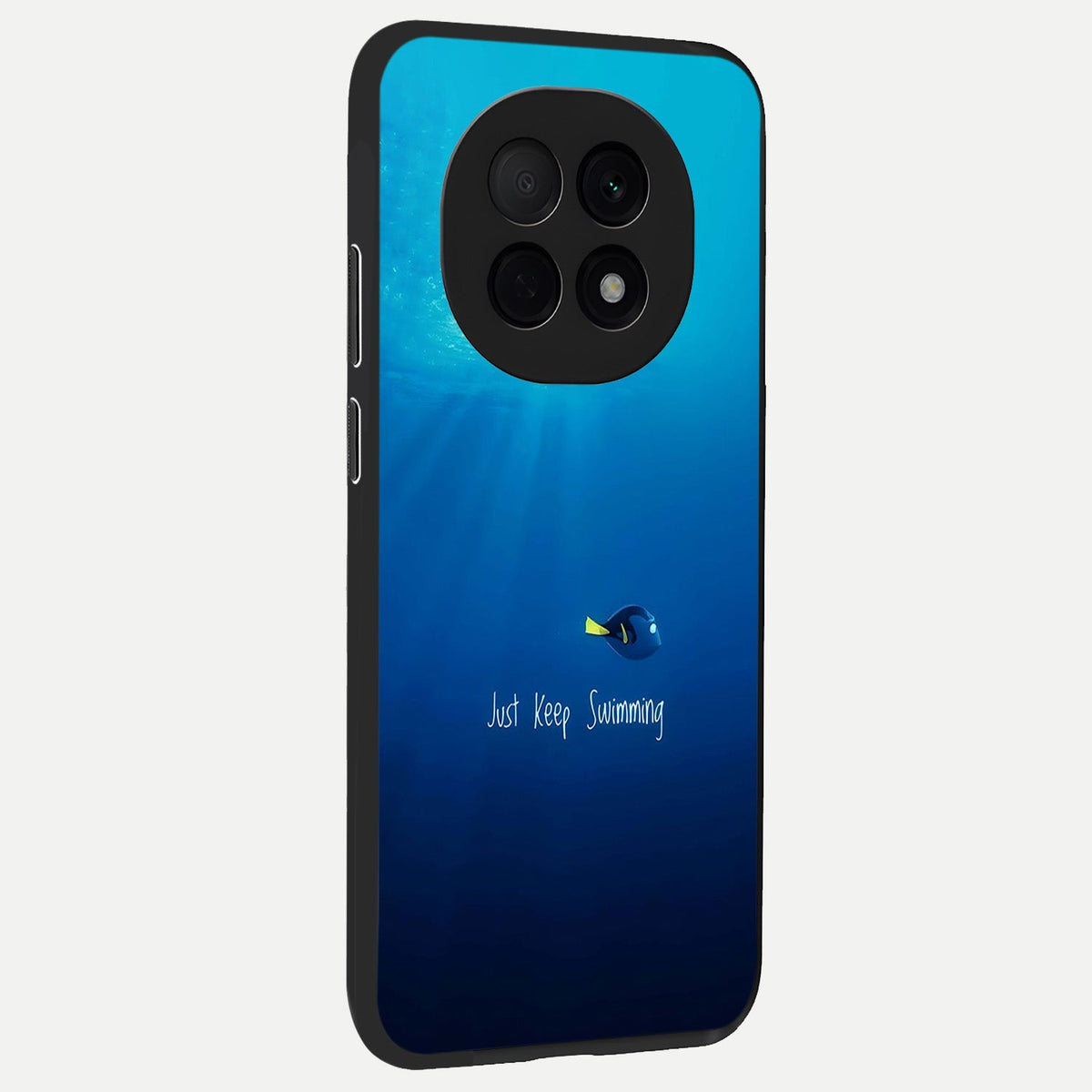  Just Keep Swimming back cover For Oppo F29 Pro 5G slim fit glass case with vibrant aesthetic design