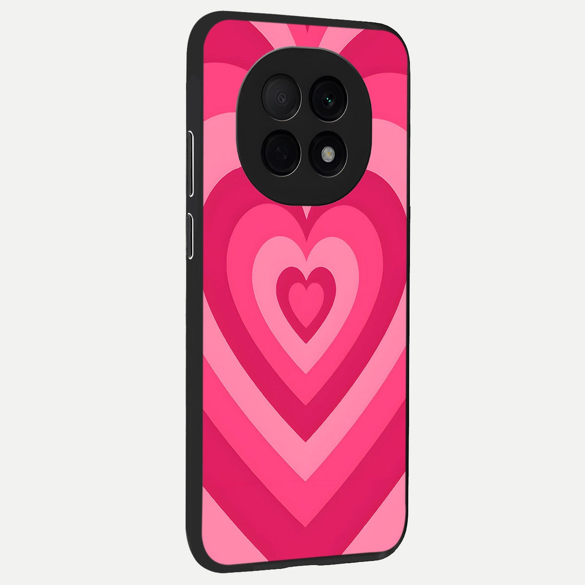  Layered Love Hearts back cover For Oppo F29 Pro 5G slim fit glass case with vibrant aesthetic design