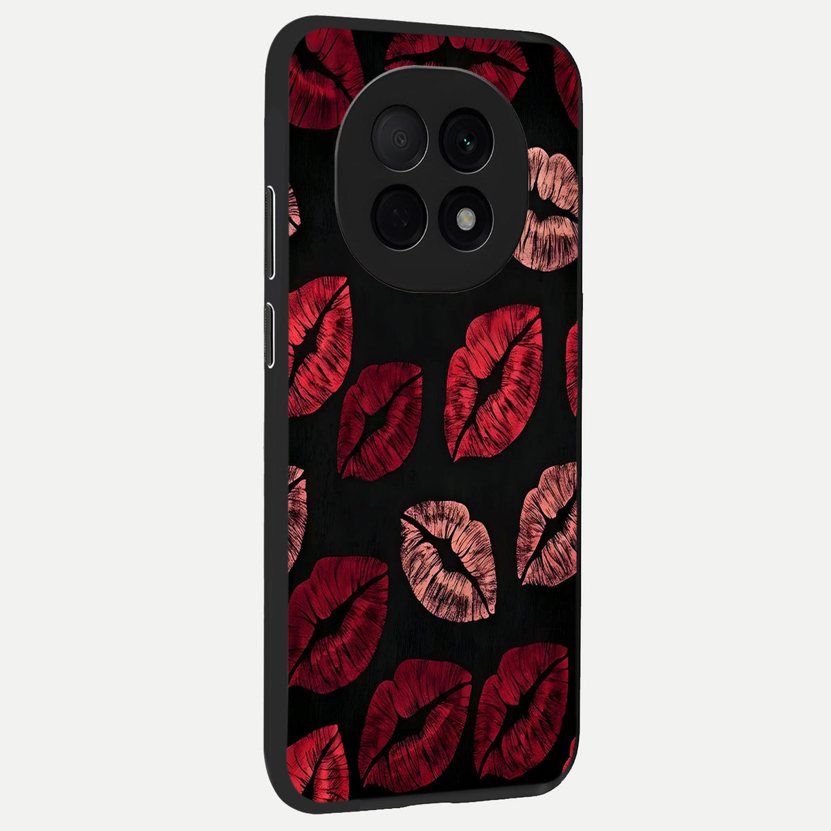  Midnight Kiss Love back cover For Oppo F29 Pro 5G slim fit glass case with vibrant aesthetic design