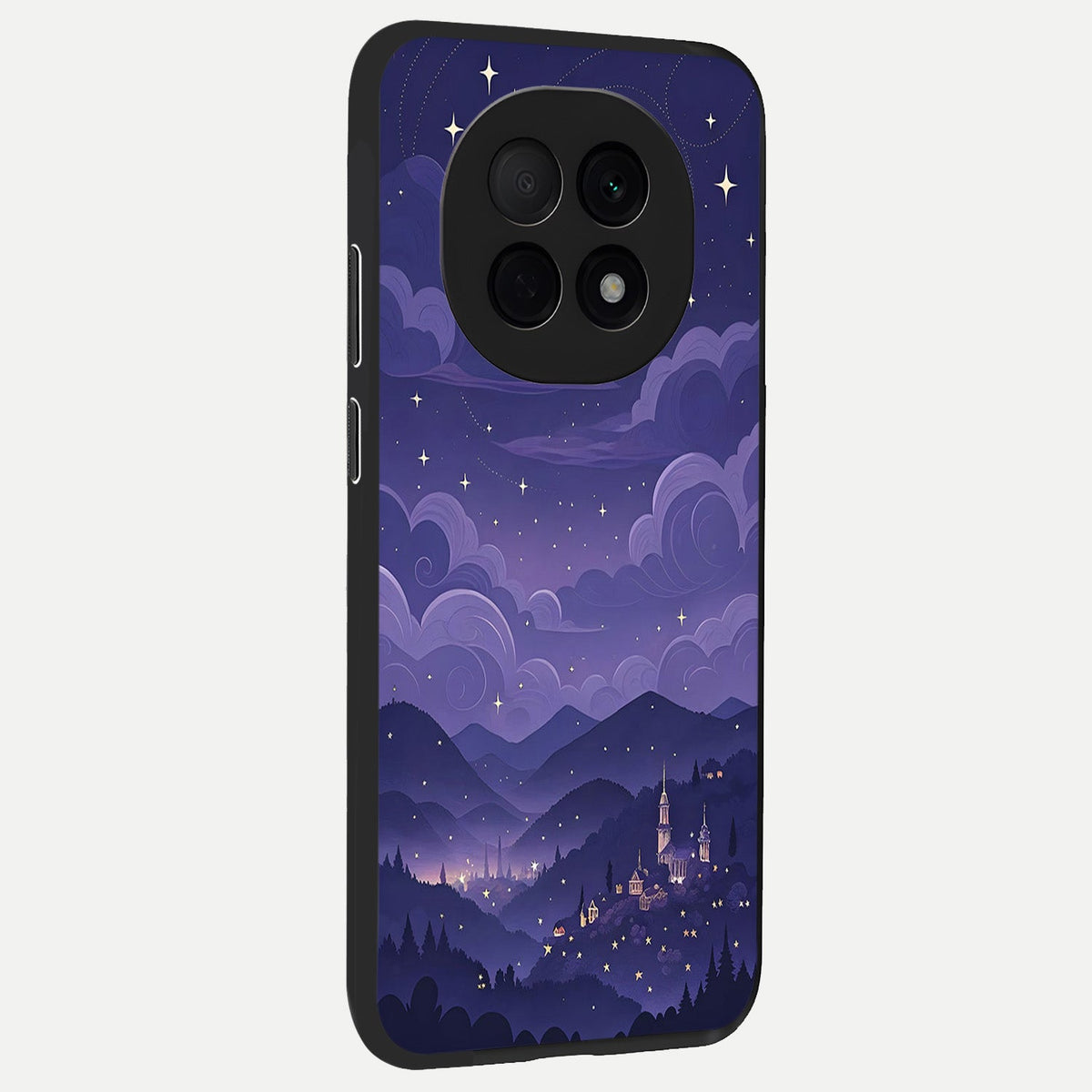  Minimal Night View back cover For Oppo F29 Pro 5G slim fit glass case with vibrant aesthetic design