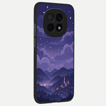  Minimal Night View back cover For Oppo F29 Pro 5G slim fit glass case with vibrant aesthetic design
