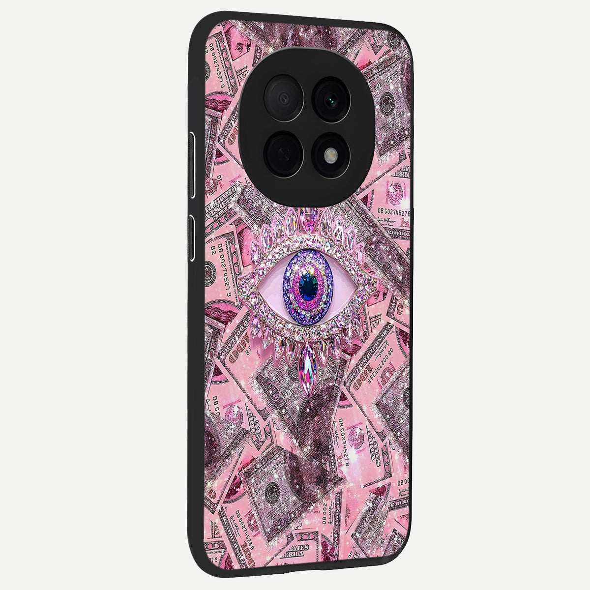  Money Eye Luxe back cover For Oppo F29 Pro 5G slim fit glass case with vibrant aesthetic design