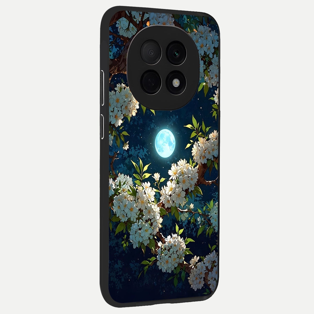  Moonlit Blossom Dream back cover For Oppo F29 Pro 5G slim fit glass case with vibrant aesthetic design