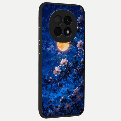  Moonlit Blossoms Night back cover For Oppo F29 Pro 5G slim fit glass case with vibrant aesthetic design