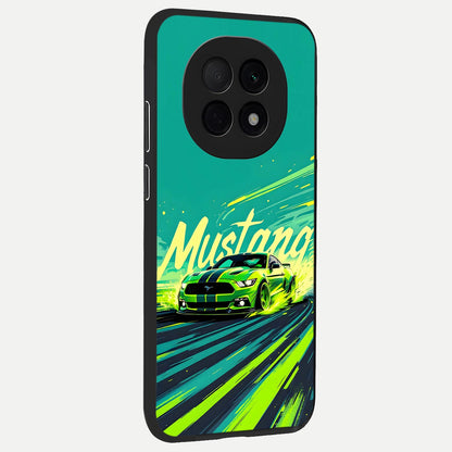  Mustang Bang back cover For Oppo F29 Pro 5G slim fit glass case with vibrant aesthetic design