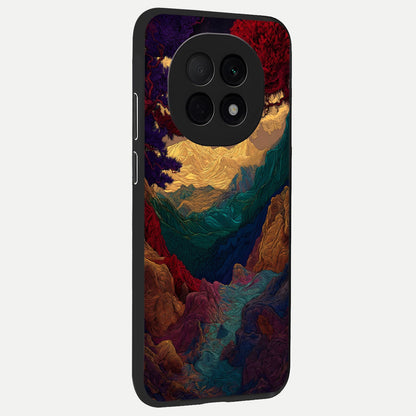  Mystic Valley Light back cover For Oppo F29 Pro 5G slim fit glass case with vibrant aesthetic design