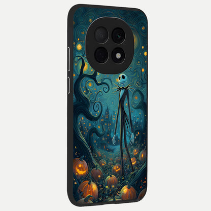  Pumpkin Moonlight Tale back cover For Oppo F29 Pro 5G slim fit glass case with vibrant aesthetic design