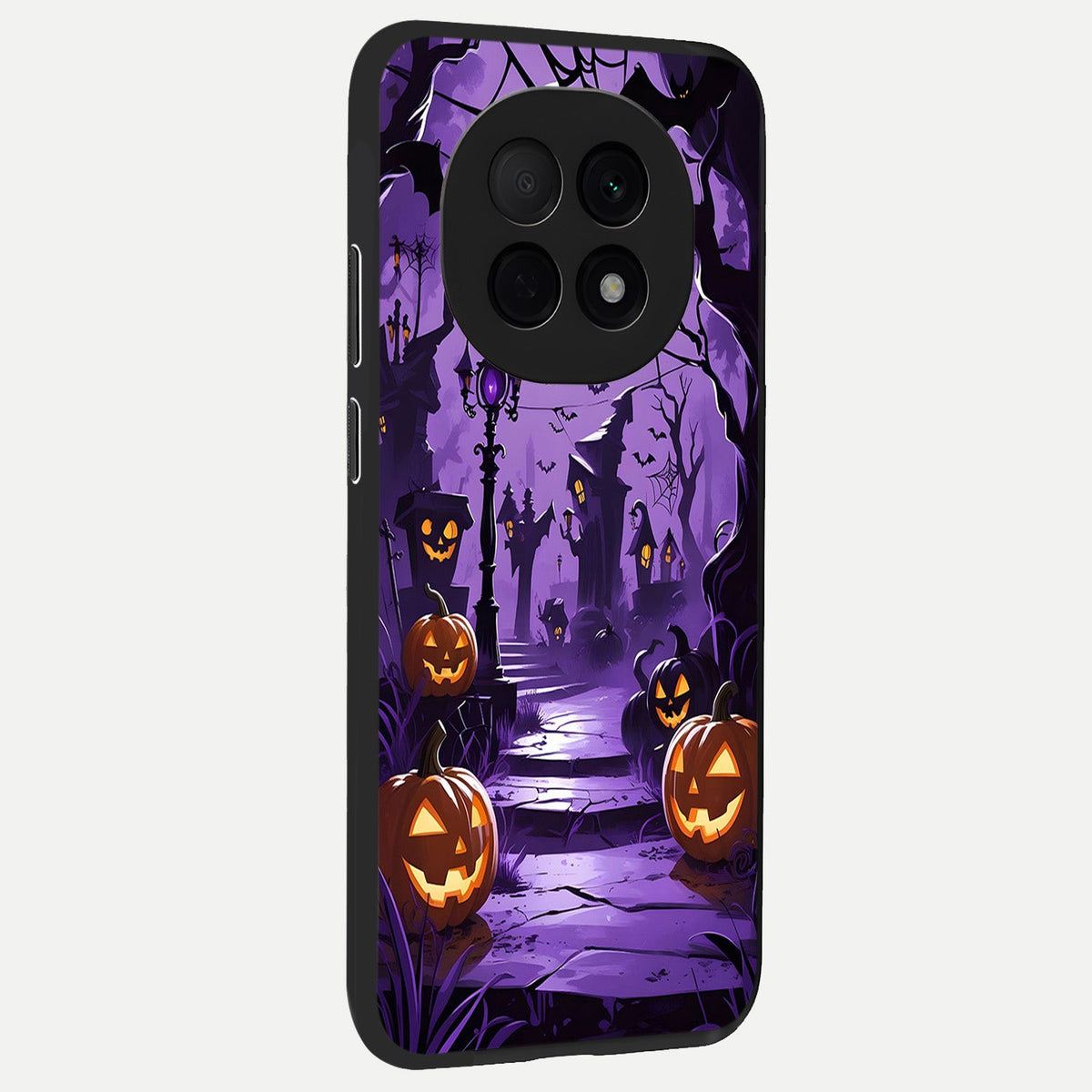  Pumpkin Patch Halloween back cover For Oppo F29 Pro 5G slim fit glass case with vibrant aesthetic design
