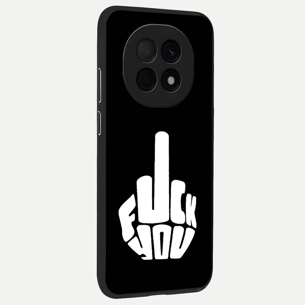  Rebel Mode On back cover For Oppo F29 Pro 5G slim fit glass case with vibrant aesthetic design