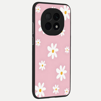  Soft Daisy Bliss back cover For Oppo F29 Pro 5G slim fit glass case with vibrant aesthetic design
