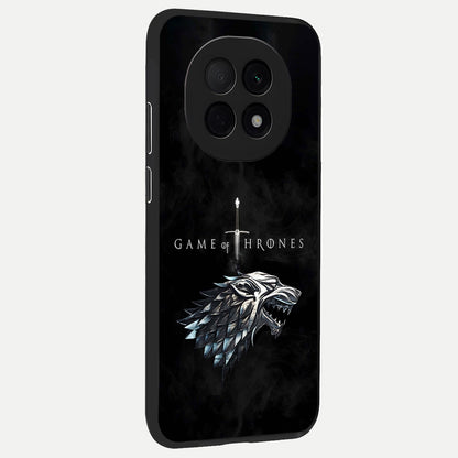  Throne Wolf Legacy back cover For Oppo F29 Pro 5G slim fit glass case with vibrant aesthetic design