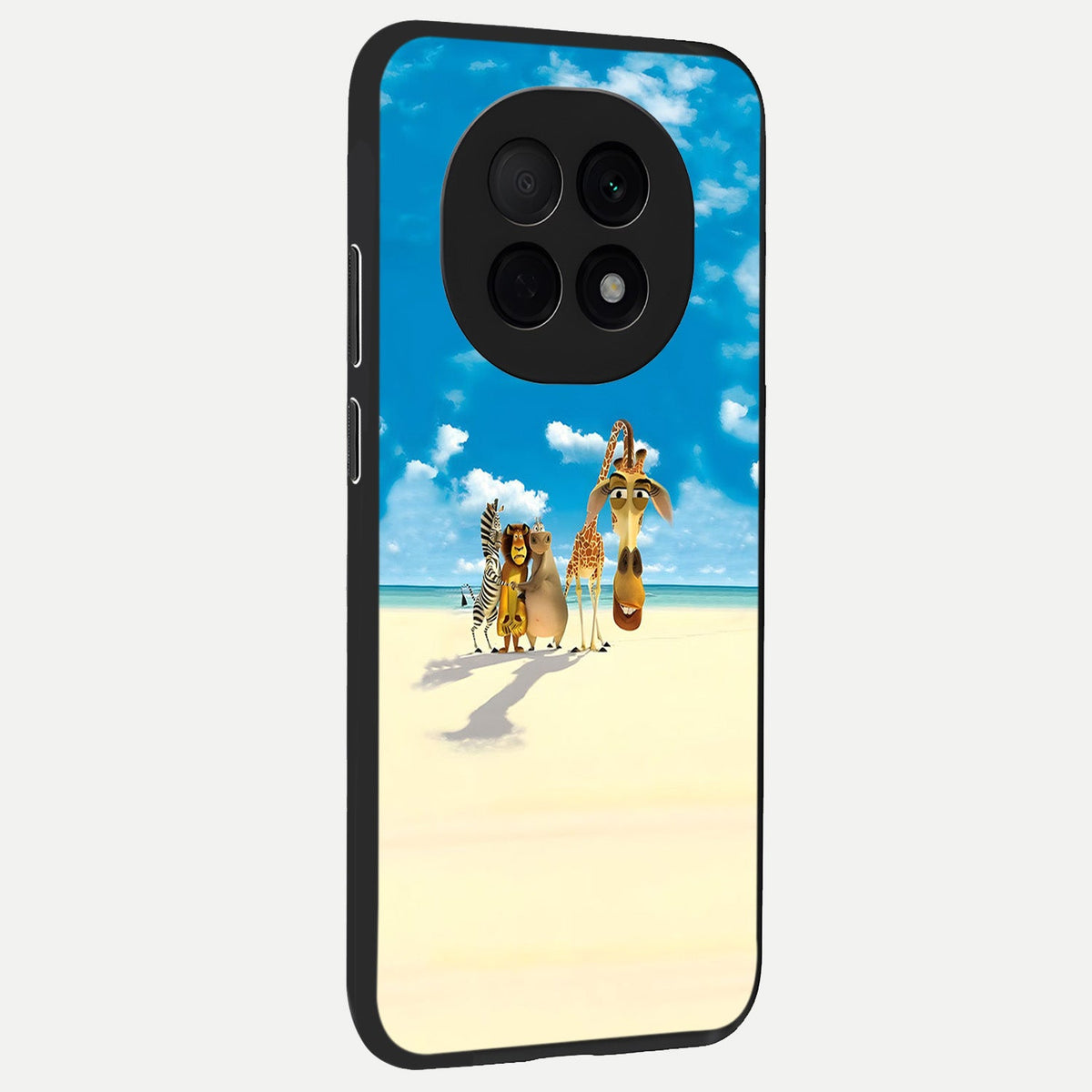  Tropical Fun Squad back cover For Oppo F29 Pro 5G slim fit glass case with vibrant aesthetic design