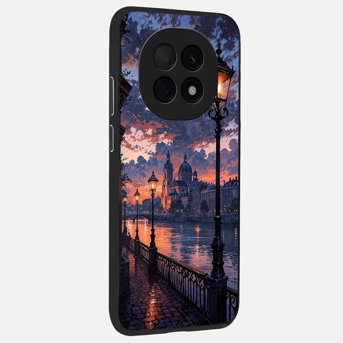  Twilight River Lights back cover For Oppo F29 Pro 5G slim fit glass case with vibrant aesthetic design
