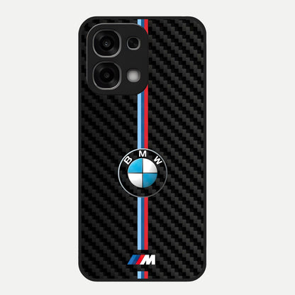 BMW Pattern Glass Case For Oppo F33 5G back cover – full design glossy printed glass finish
