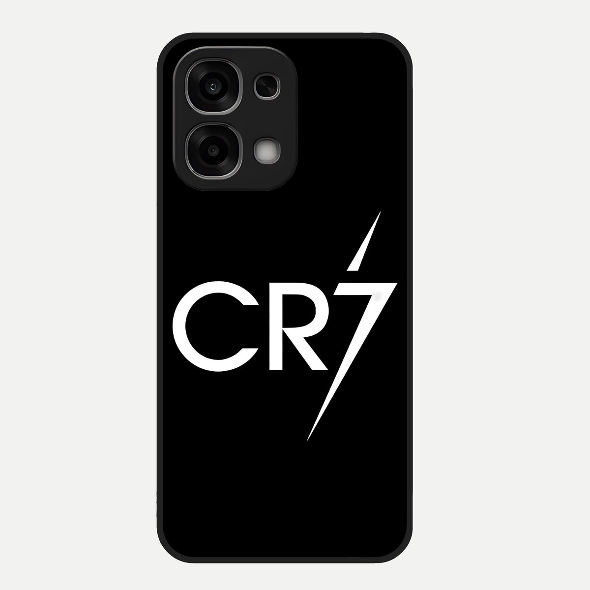  CR7 Elite Strike Glass Case For Oppo F33 5G back cover – full design glossy printed glass finish
