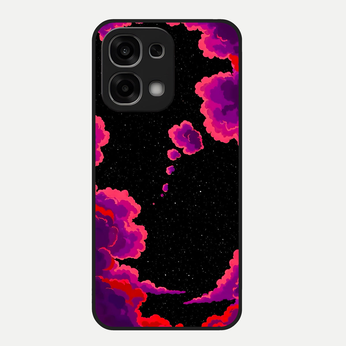  Galaxy Dream Frame Glass Case For Oppo F33 5G back cover – full design glossy printed glass finish