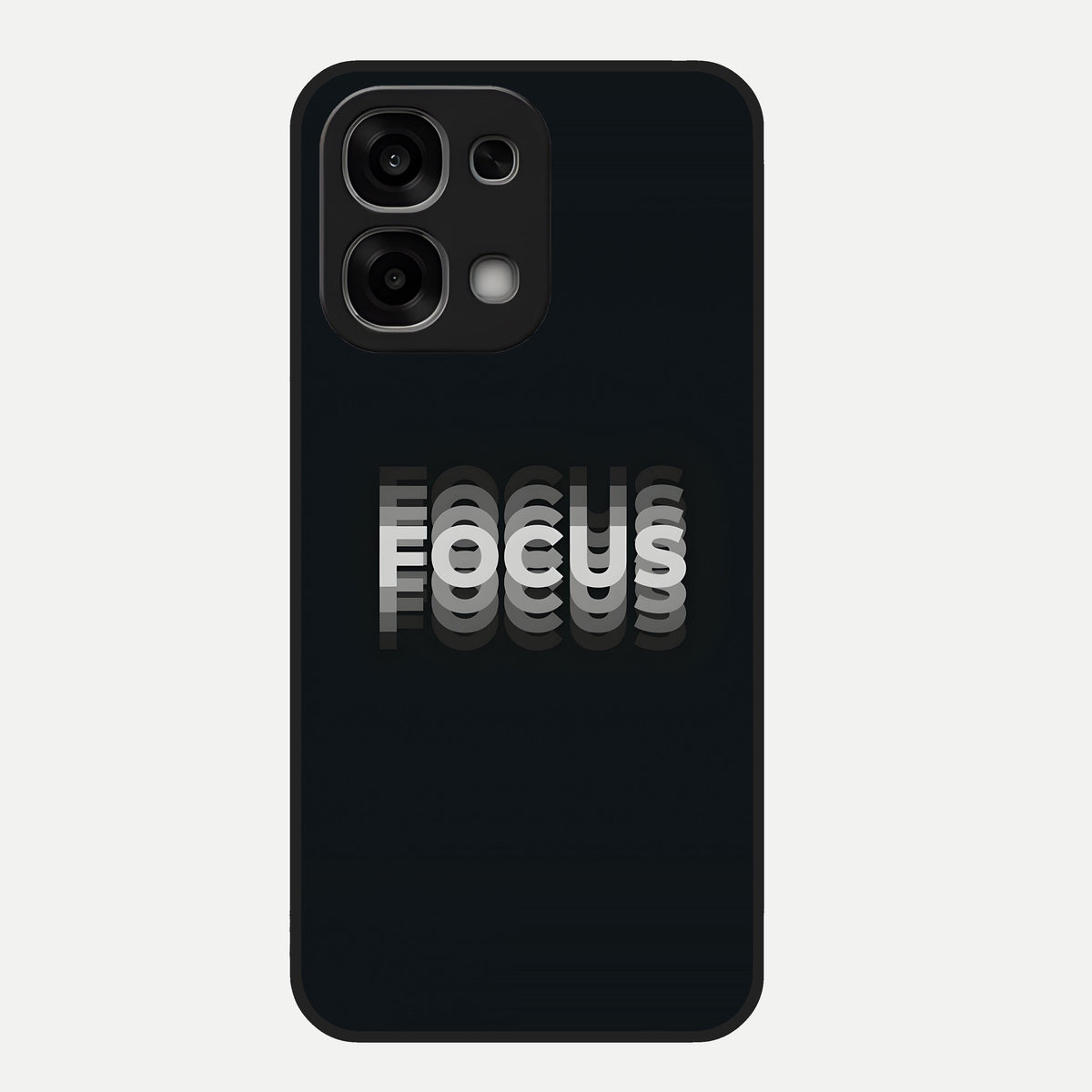  Mono Focus Vision Glass Case For Oppo F33 5G back cover – full design glossy printed glass finish