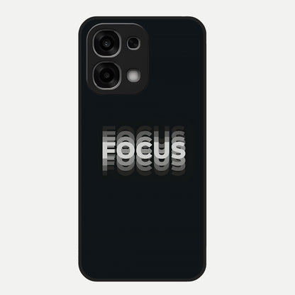  Mono Focus Vision Glass Case For Oppo F33 5G back cover – full design glossy printed glass finish