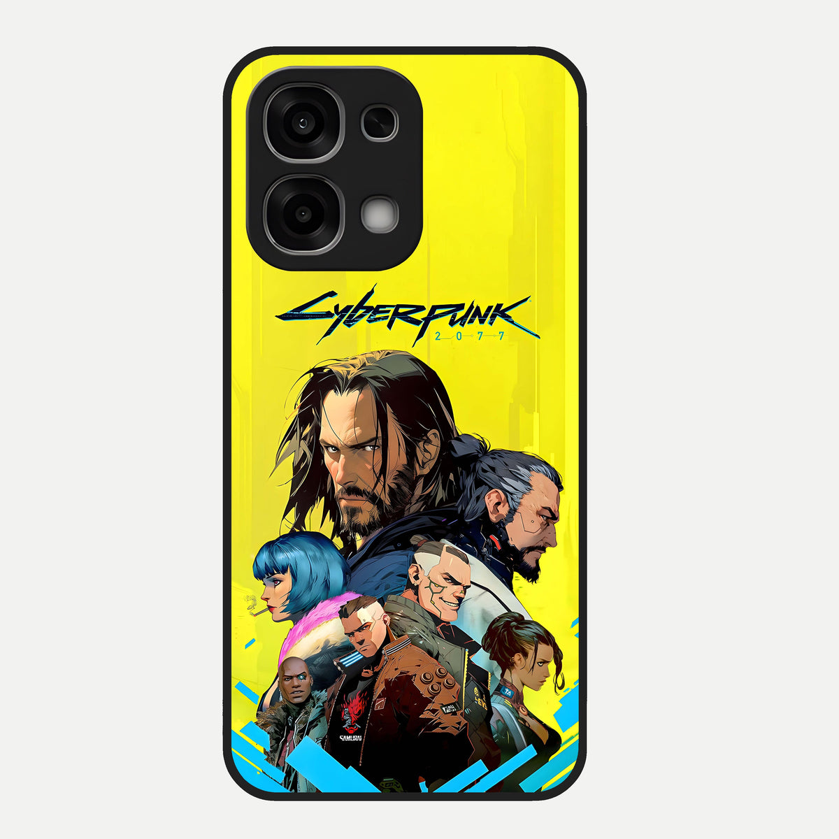  Neon Rebel Genesis Glass Case For Oppo F33 5G back cover – full design glossy printed glass finish