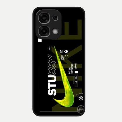  Neon Street Edition Glass Case For Oppo F33 5G back cover – full design glossy printed glass finish