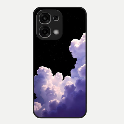  Starlit Night Whispers Glass Case For Oppo F33 5G back cover – full design glossy printed glass finish