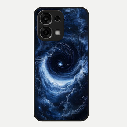 Stunning Galaxy Glass Case For Oppo F33 5G back cover – full design glossy printed glass finish