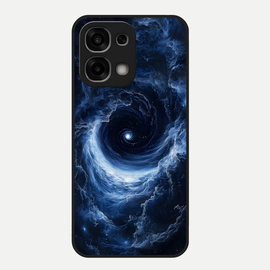  Stunning Galaxy Glass Case For Oppo F33 5G back cover – full design glossy printed glass finish