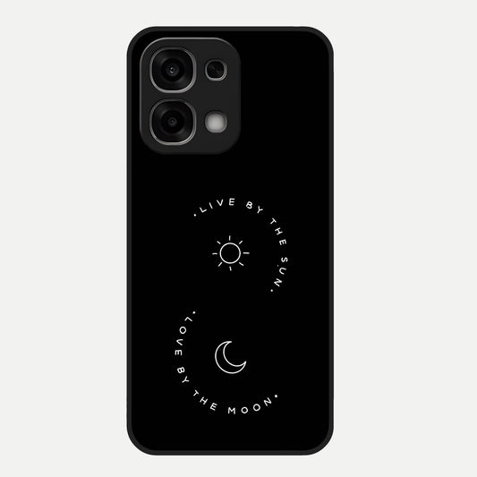  Sunflower Cat Art Glass Case For Oppo F33 5G back cover – full design glossy printed glass finish