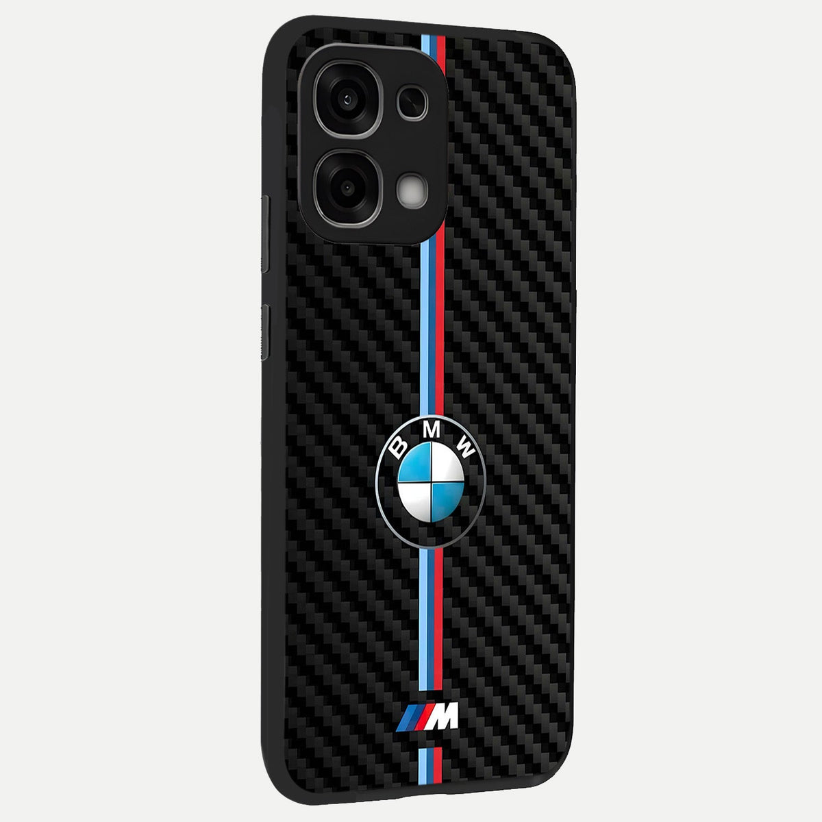  BMW Pattern back cover For Oppo F33 5G slim fit glass case with vibrant aesthetic design