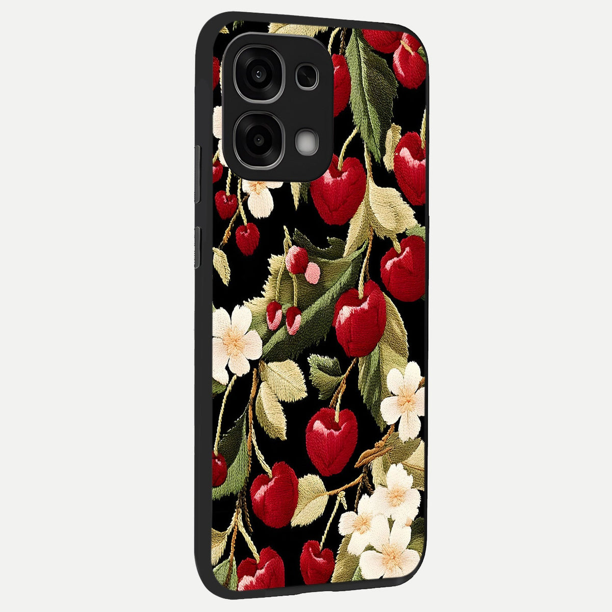  Blooming Spendor Bird back cover For Oppo F33 5G slim fit glass case with vibrant aesthetic design